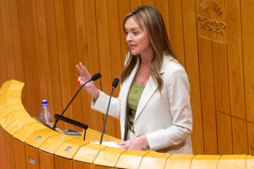 Archivo - La conselleira de Política Social e Igualdade, Fabiola García, en el Parlamento