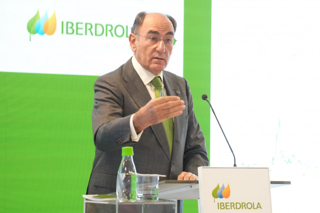 Archivo - El presidente de Iberdrola, Ignacio S.Galán