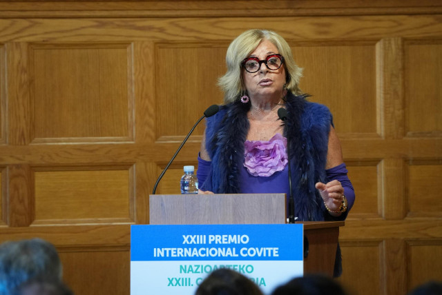 Archivo - La presidenta de COVITE, Consuelo Ordóñez