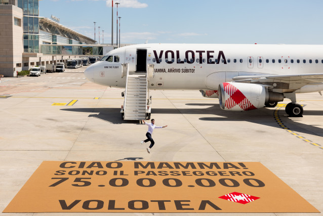 Pasajero 75 millones de Volotea