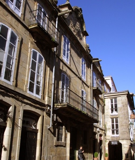 Archivo - Viviendas en Santiago de Compostela.