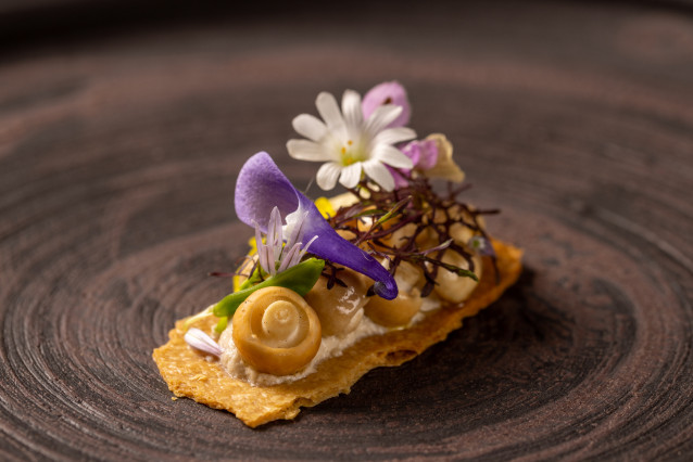 Archivo - Plato del restaurante Txispa