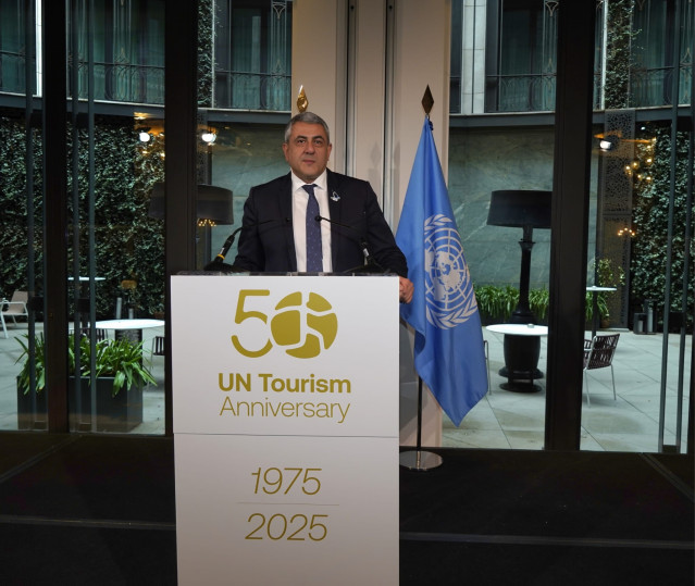 Archivo - El secretario General de ONU Turismo, Zurab Pololikashvili.