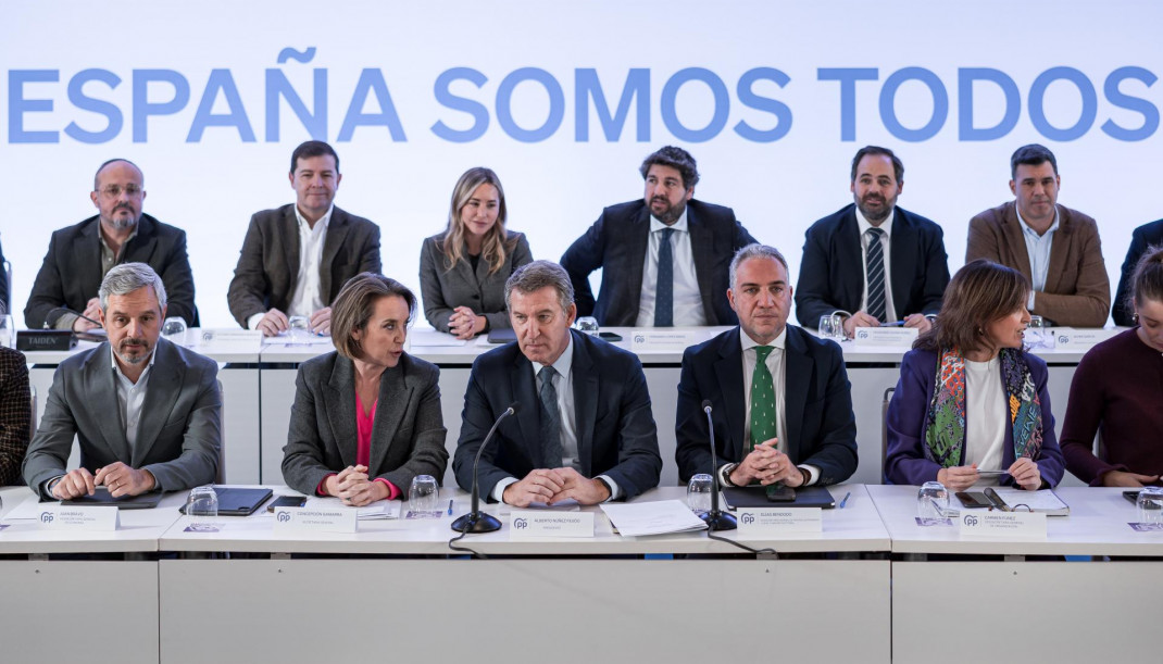 Archivo - El presidente del PP, Alberto Núñez Feijóo, reúne al Comité Ejecutivo del partido.