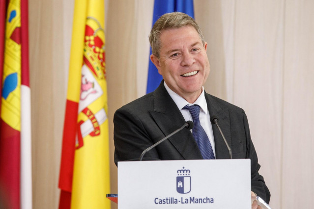 El presidente de C-LM, Emiliano García-Page.