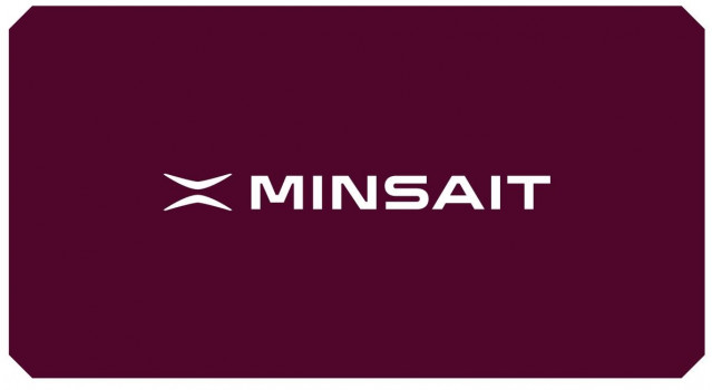Archivo - Logo de Minsait, la filial tecnológica de Indra.