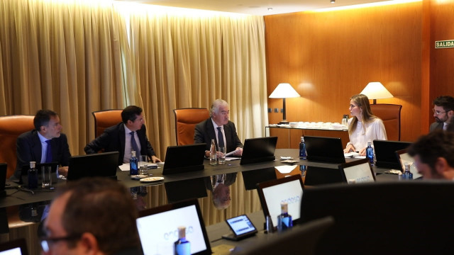 Reunión del comité para el análisis del apagón en la sede de Endesa