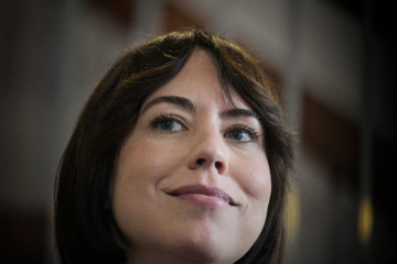 La ministra de Ciencia, Innovación y Universidades, Diana Morant, a su llegada a presidir el Pleno del Consejo de Universidades, en la Facultad de Educación de la UNED, a 12 de mayo de 2025, en Madr