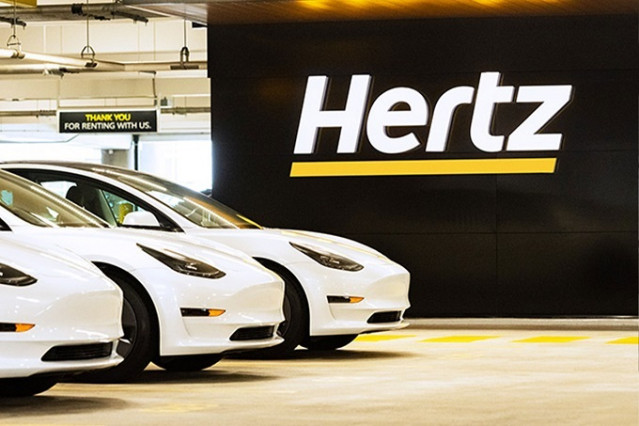 Archivo - Hertz cerró el primer trimestre de 2025 con unas pérdidas de 397,8 millones.