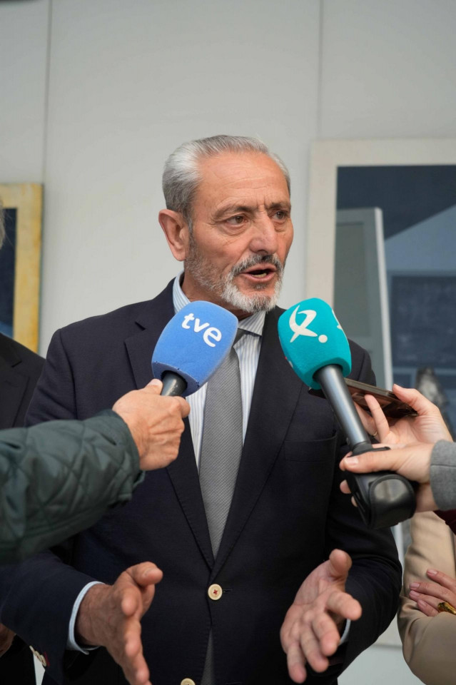 El portavoz del Grupo Parlamentario Popular en la Comisión de Investigación del Regadío Tierra de Barros, Bibiano Serrano,