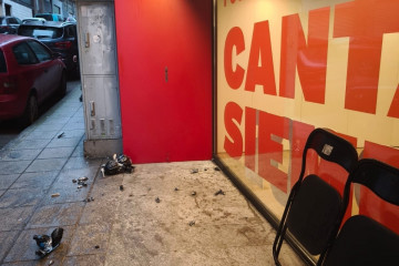 Artefactos caseros explosionados en la sede del PSOE de Cantabria