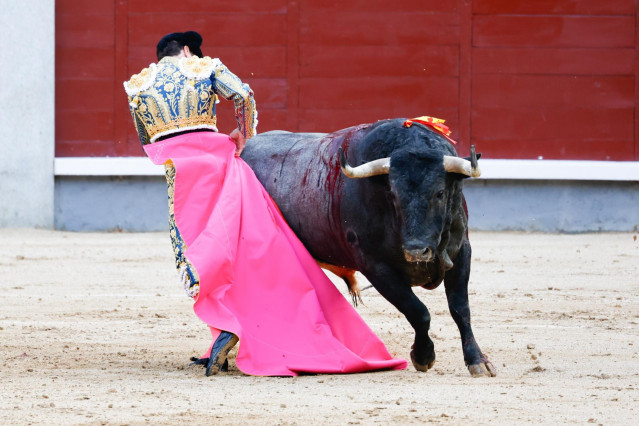 Archivo - Ginés Marín en la plaza de toros de las Ventas