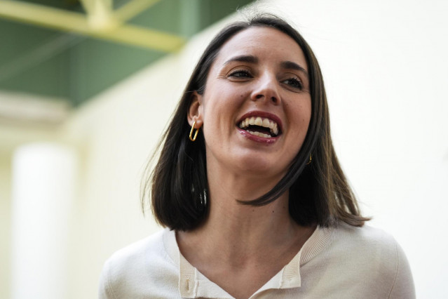 Archivo - La eurodiputada de Podemos, Irene Montero.