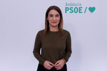 Archivo - La secretaria de Igualdad del PSOE-A, Olga Manzano.