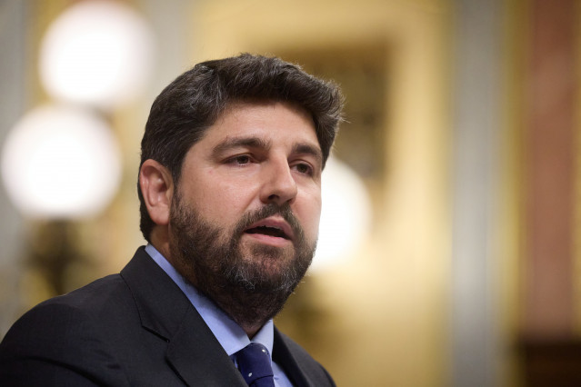 El presidente de la Región de Murcia, Fernando López Miras