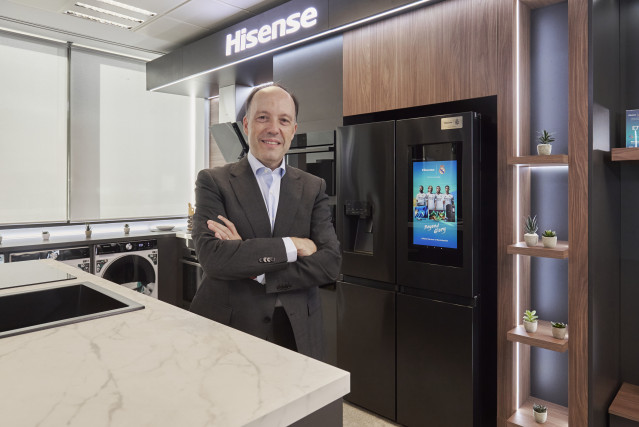 Archivo - El vicepresidente de Hisense Iberia, José Benigno Fernández
