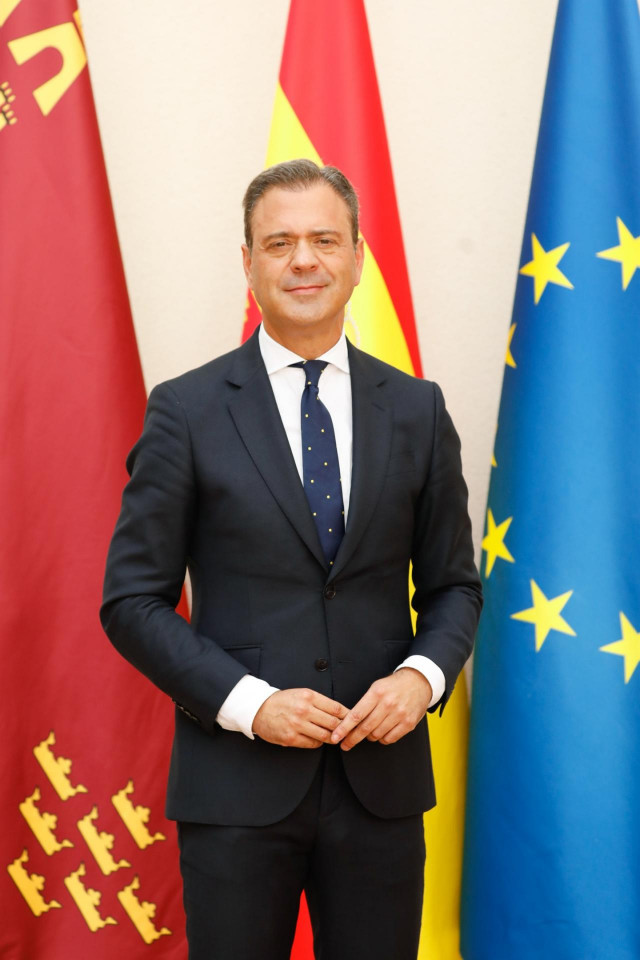 Archivo - El consejero de Presidencia y Acción Exterior de la Región de Murcia , Marcos Ortuño