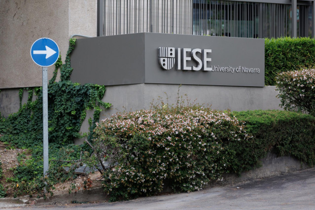 Archivo - Fachada de la escuela del IESE Business School, a 21 de septiembre de 2023, en Madrid (España). El IESE Business School es una escuela de negocios de la Universidad de Navarra con sedes en Barcelona, Madrid, Nueva York y Múnich.