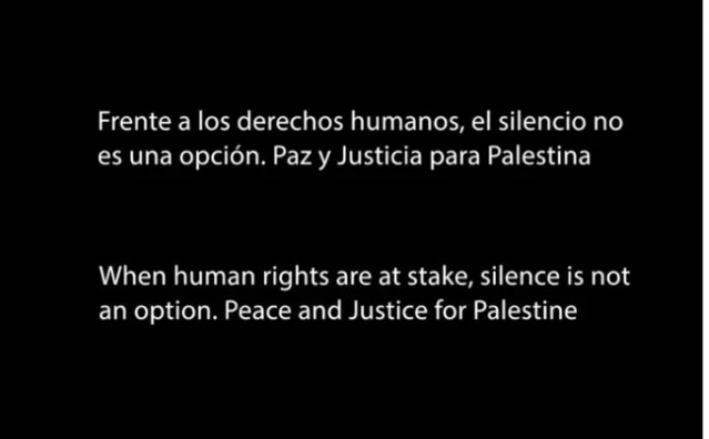 RTVE emite un mensaje a favor de Palestina antes de Eurovisión: 