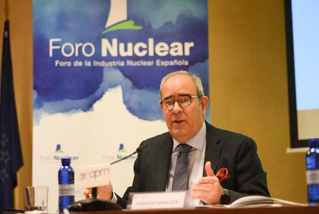 Archivo - El presidente de Foro Nuclear, Ignacio Araluce, en una imagen de archivo.
