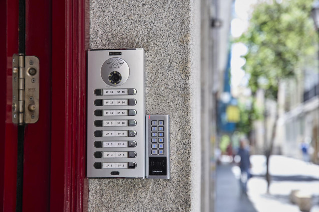 Exterior de un piso turístico en el centro de Madrid