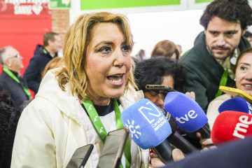 Archivo - La expresidenta de la Junta de Andalucía, Susana Díaz, en una imagen de archivo.