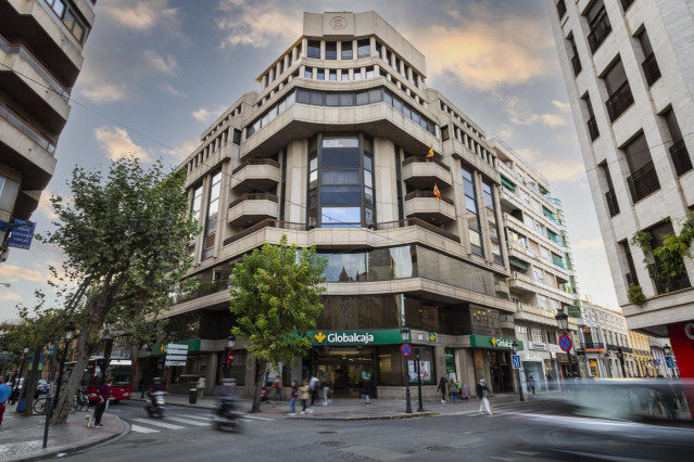 Archivo - Oficina Central de Globalcaja, calle Tesifonte Gallego