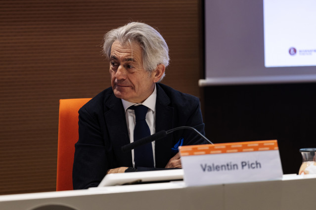 Archivo - El presidente del Consejo General de Economistas (CGE), Valentín Pich, en una imagen de archivo.
