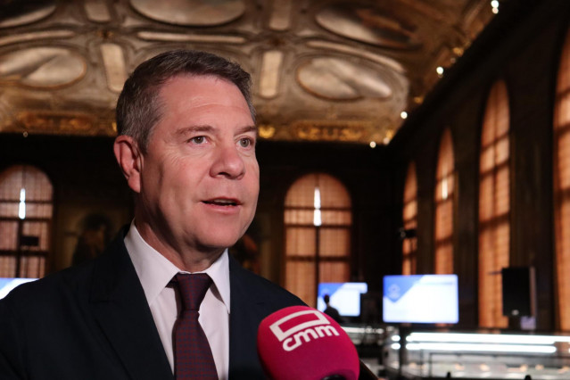 El presidente de Castilla-La Mancha, Emiliano García-Page, en la tercera Comisión NAT (Recursos Naturales) del Comité Europeo de las Regiones.