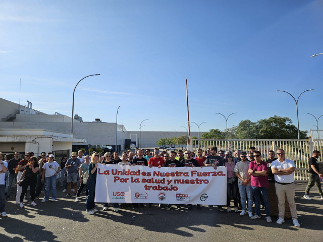 Primera jornada de huelga en Vestas.