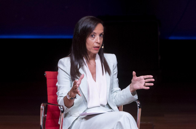 Archivo - La presidenta del Grupo Redeia, Beatriz Corredor