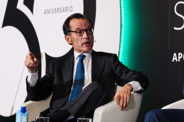 Archivo - El consejero delegado de Singular Bank, Javier Marín, a 8 de noviembre de 2023, en Madrid (España).