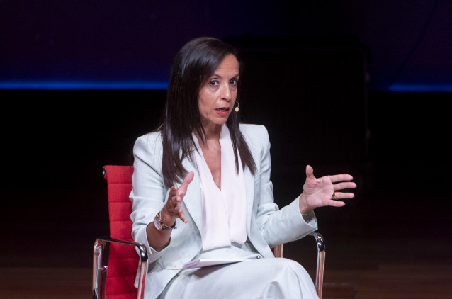 Archivo - La presidenta del Grupo Redeia, Beatriz Corredor