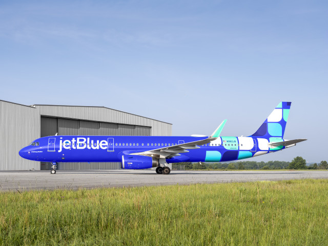 Archivo - Airbus A321XLR de JetBlue.