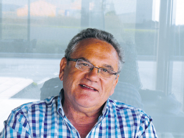 Archivo - El presidente de Asetra y de la CETM, Ovidio de la Roza.