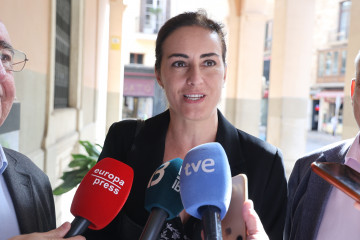 Archivo - La diputada del grupo parlamentario Vox el Parlament balear, Idoia Ribas.