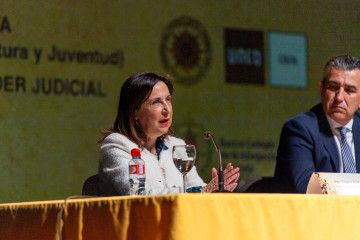 La ministra de Defensa, Margarita Robles, interviene en las XIV Jornadas Jurídicas de Ceuta