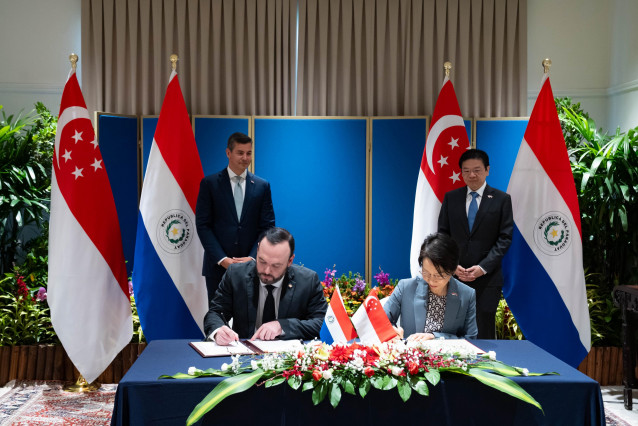 Paraguay y Singapur firman un acuerdo para impulsar la cooperación en créditos de carbono