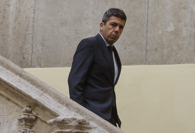 Archivo - El presidente de la Generalitat valenciana, Carlos Mazón, en imagen de archivo