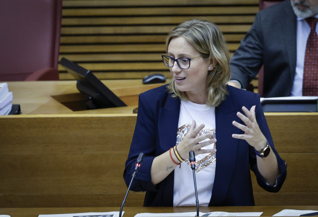 La portavoz adjunta del Grupo Parlamentario Popular (GPP) en Les Corts, Laura Chulià