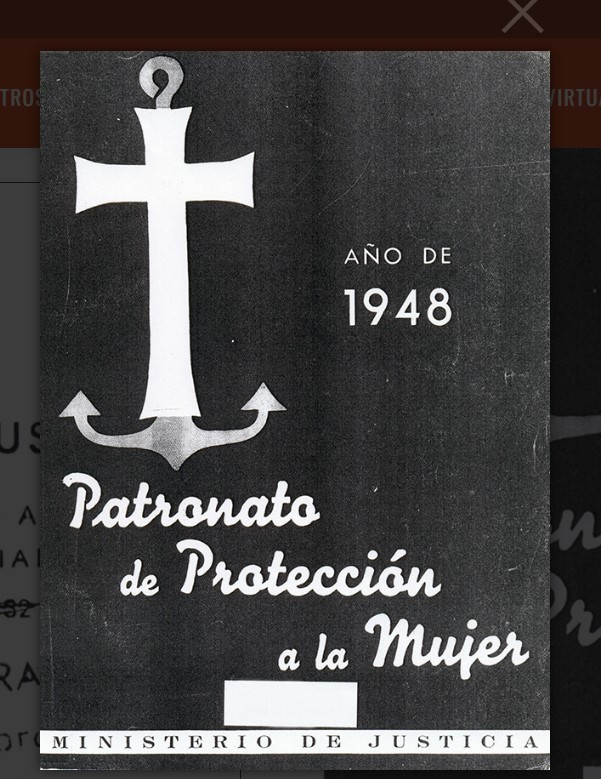 Archivo - Folleto del Patronato de Protección a la Mujer