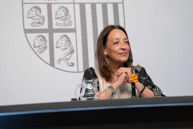 La consejera de Bienestar Social y Familia del Gobierno de Aragón, Carmen Susín.