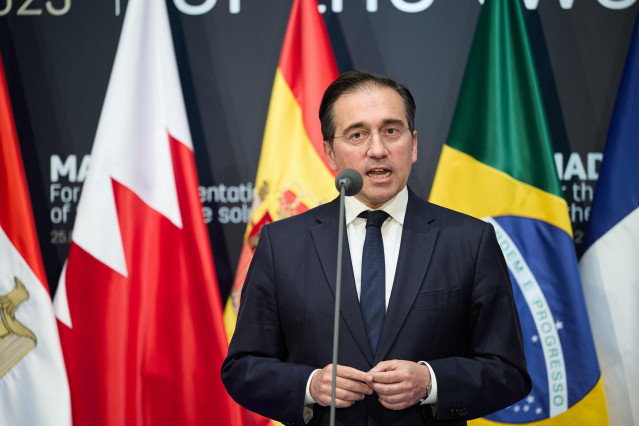El ministro de Asuntos Exteriores, Unión Europea y Cooperación, José Manuel Albares