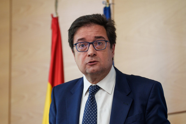 El secretario general del PSOE-M, Óscar López