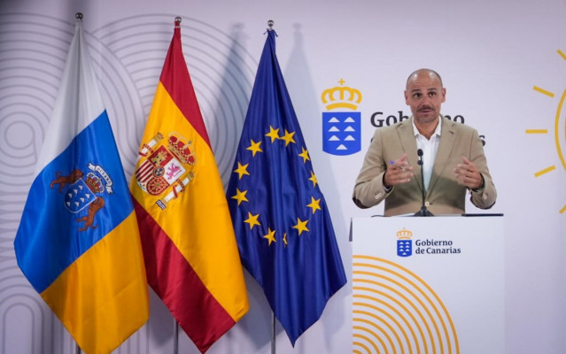 El portavoz del Gobierno de Canarias, Alfonso Cabello