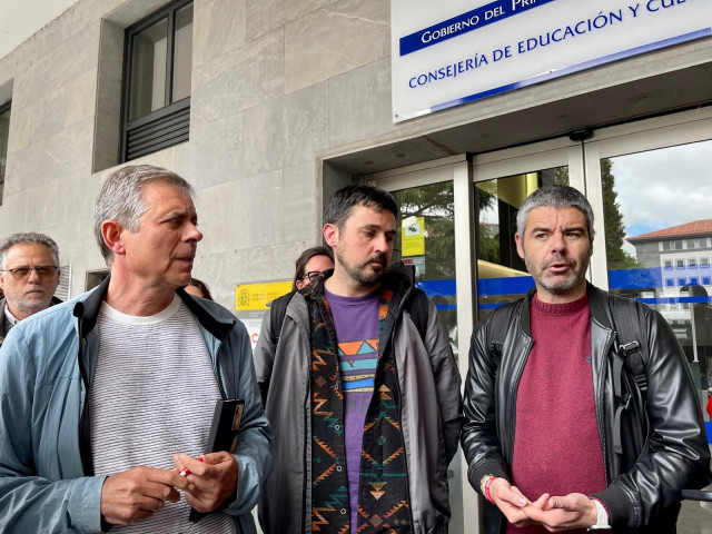 Cristóbal Puente, Miguel Laria y Borja Llorente.