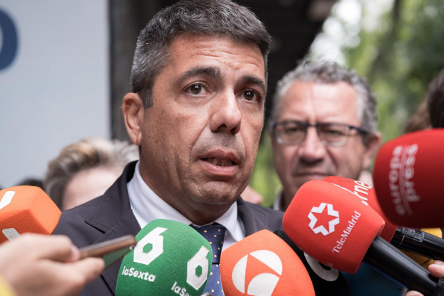 El president de la Comunidad Valenciana, Carlos Mazón.