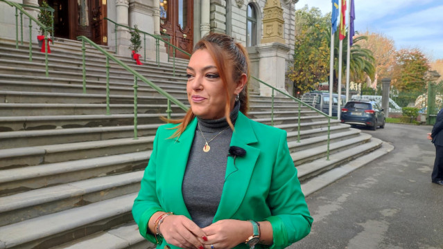 Archivo - La presidenta de Vox en Asturias, Carolina López.