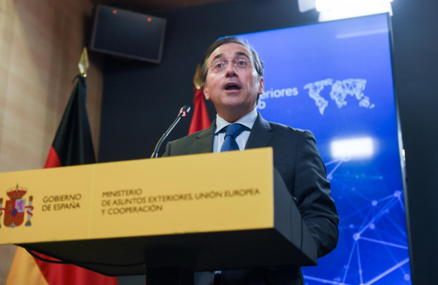 El ministro de Asuntos Exteriores, Unión Europea y Cooperación, José Manuel Albares