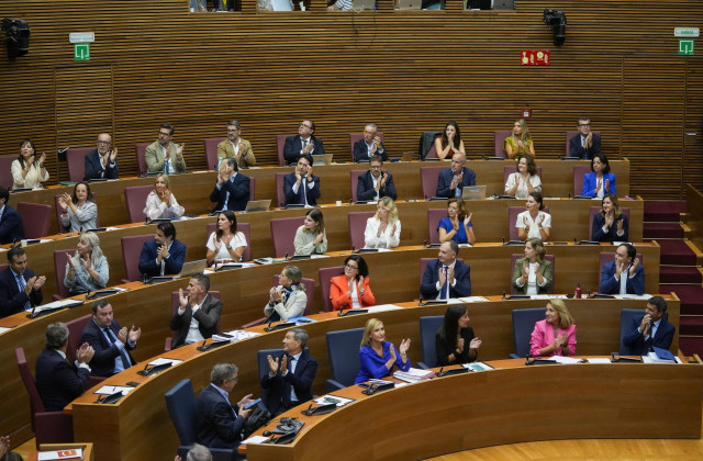 Archivo - Debate en Les Corts